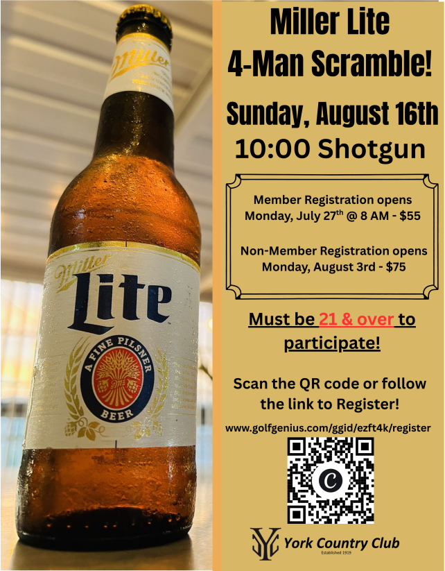 Miller Lite Scramble